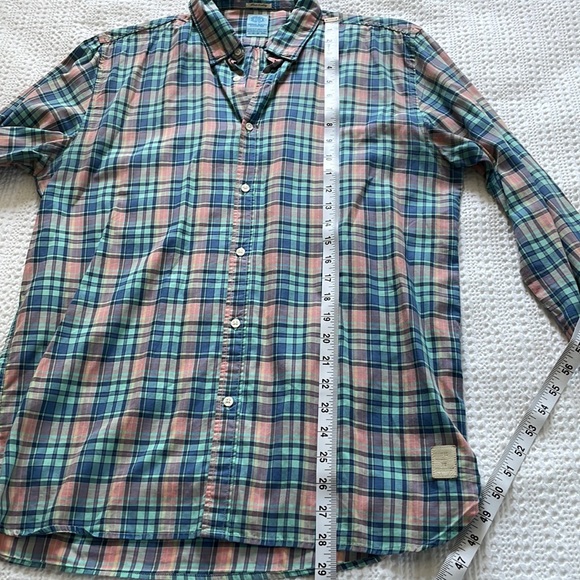 Scotch & Soda Plaid Summer Button Down - Picture 9 of 10